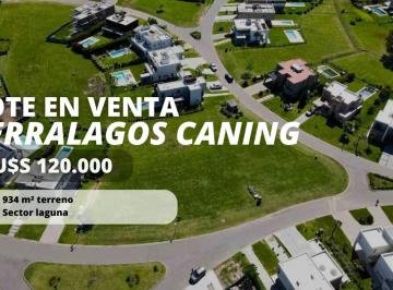 Terreno · 934m² · Lote en Venta Terralagos Canning Sector Laguna