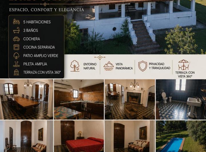 Casa · 200m² · 8 Ambientes · 2 Cocheras