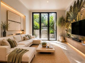 Departamento · 102m² · 3 Ambientes · 1 Cochera · Venta Depto Estilo Casa con Parque, Pileta y Cochera