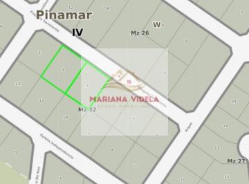 Terreno · 825m² · Terreno en Venta, Pinamar Norte - Golf, Comercial