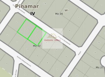 Terreno · 825m² · Terreno en Venta, Pinamar Norte - Golf, Comercial