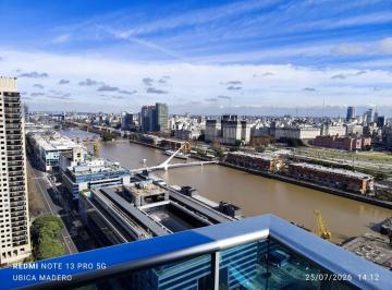 Departamento de 2 ambientes, Puerto Madero · Departamento de 55 M&sup2;piso Alto con 1 Dormitorio Amoblado en Alquiler Torres del Yacht en Pto Madero