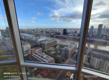 Departamento de 3 ambientes, Puerto Madero · Departamento Piso Alto de 150 m² con 2 Dorm. en Venta Torres Mullieris Puerto Madero