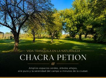 Terreno · 800m² · Venta Lote Chacra Petion Cañuelas