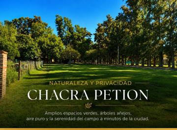 Terreno · 800m² · Venta Lote Chacra Petion Cañuelas