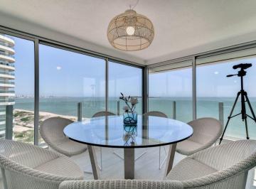 Departamento · 100m² · 4 Ambientes · 1 Cochera · Alquiler Apartamento de 3 Dorm. en Punta