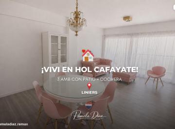 Departamento · 70m² · 3 Ambientes · 1 Cochera · Venta Dto 3 Amb Liniers Patio Cochera Amenities