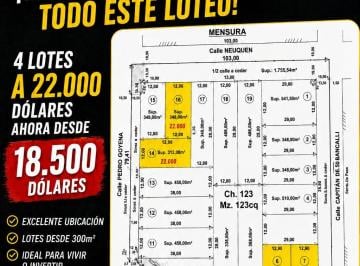Terreno , Coronel Suárez · Lote de 348 m² en Coronel Suárez – Excelente Ubicación – Oportunidad Usd 18.500