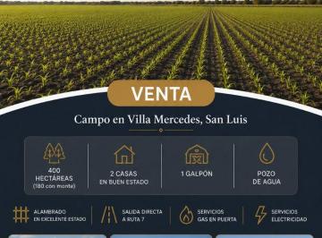 Campo , Villa Mercedes · Campo en Venta | Villa Mercedes, San Luis