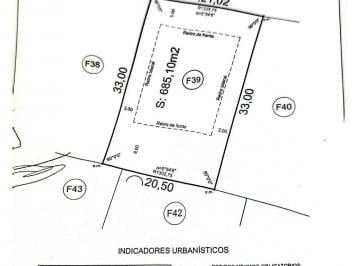 Terreno · 685m² · Venta Lote en El Barrio Privado El Paso Pilar