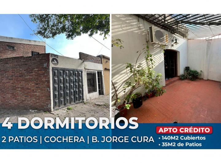 Casa · 140m² · 6 Ambientes · 1 Cochera