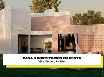 Casa · 199m² · 4 Ambientes · 1 Cochera · Casa 3 Dorm. en Pozo en Venta Villa Muluen