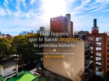 Departamento · 60m² · 4 Ambientes · Departamento 4 Amb Balcon Apto Credito Belgrano