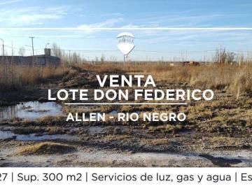Terreno · 300m² · Terreno Venta Allen