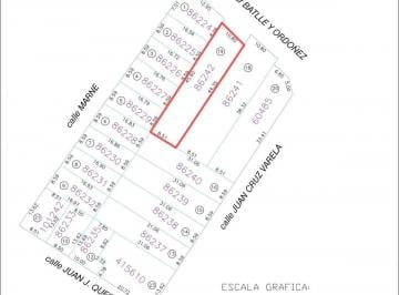 Terreno · 457m² · Venta Terreno Bv. José Batlle y Ordóñez Ley Vis