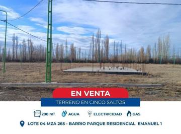 Terreno · 298m² · Terreno con Platea en Venta - Loteo Emanuel 1