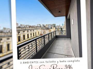 Departamento · 66m² · 2 Ambientes · Venta 2 Ambientes Toilette a Estrenar Monserrat