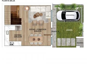 Casa · 99m² · 4 Ambientes · 1 Cochera · Venta Casa 3 Dorm, Garaje, Parrilla, La Blanqueada