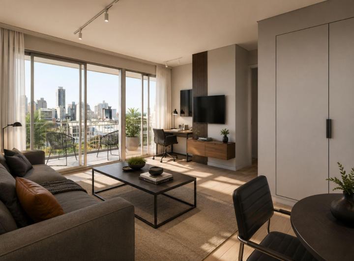 Venta 2 Ambientes en Construccion Villa Crespo