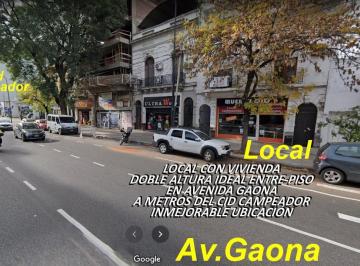 Local comercial de 3 ambientes, Caballito · Local con Vivienda! en Av Gaona Doble Altura! Oportunidad!