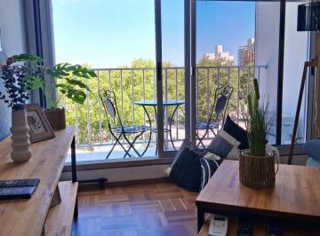 Departamento · 36m² · 3 Ambientes · 1 Cochera · Apartamento Amoblado en Alquiler con Balcón en Palermo, Montevideo