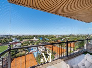Departamento · 266m² · 5 Ambientes · 2 Cocheras · Venta Departamento 5 Amb. Torre Brunetta Piso Alto Vista Al Rio - 2 Cocheras - Amenities - Seg.24 H