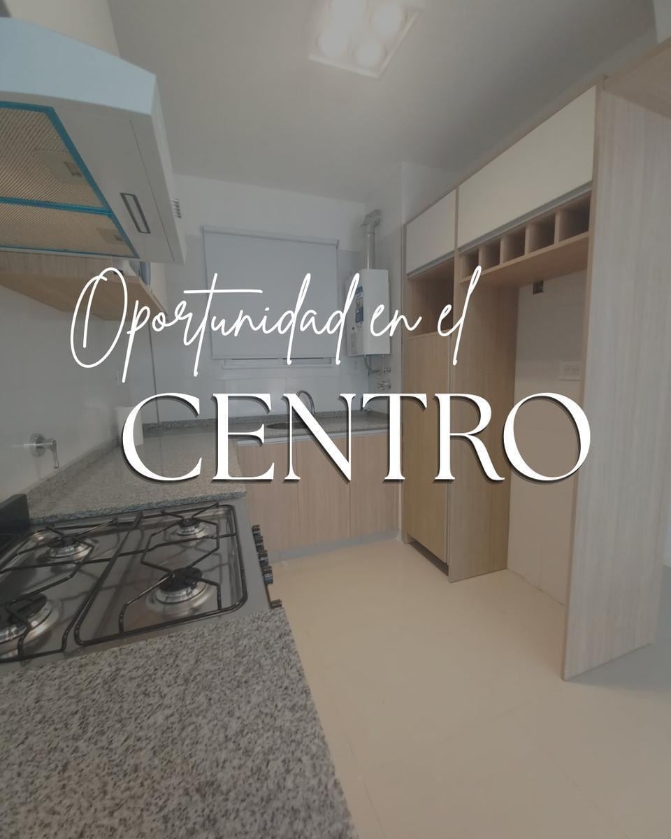 Venta departamento 3 ambientes | totalmente reciclado | zona centro