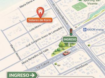 Terreno · 250m² · Venta Lote en "Solares de Korn" 250 m² S/ Expensas