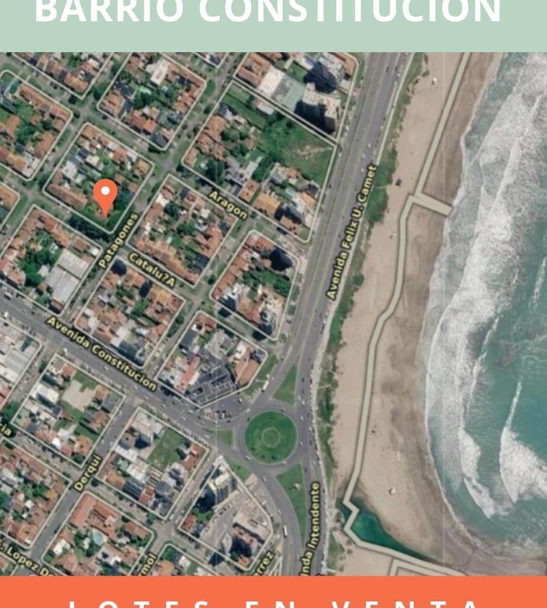 Venta 3 lotes de terreno (juntos O separados) - barrio constitución