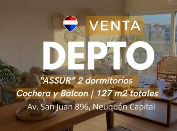 Departamento · 116m² · 3 Ambientes · 1 Cochera · En Venta | Dpto 2 Dormitorio en Torre Assur
