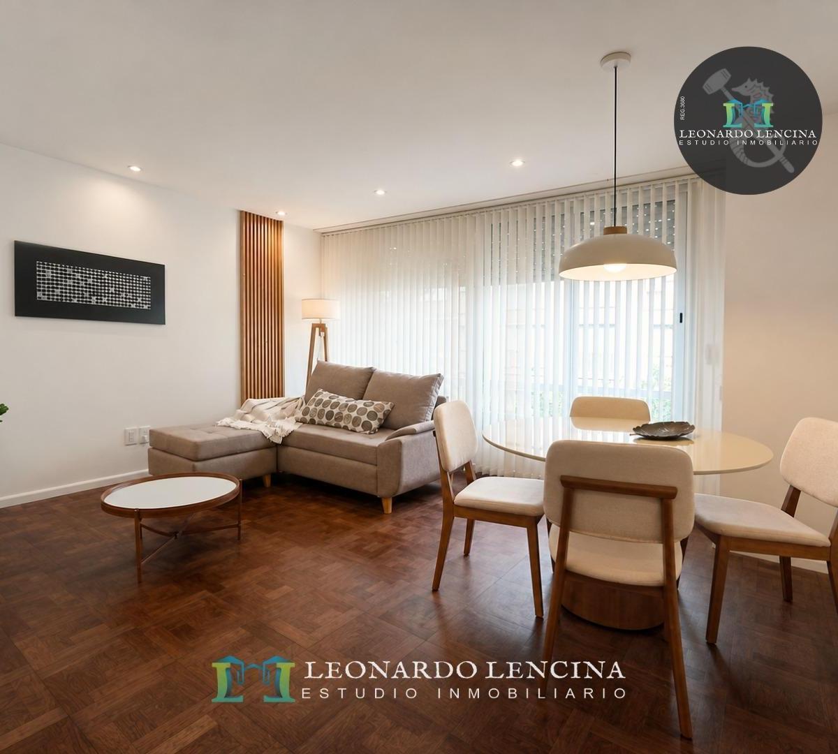 Depto 3 amb, 76m² reciclado y amoblado — Plaza Colón