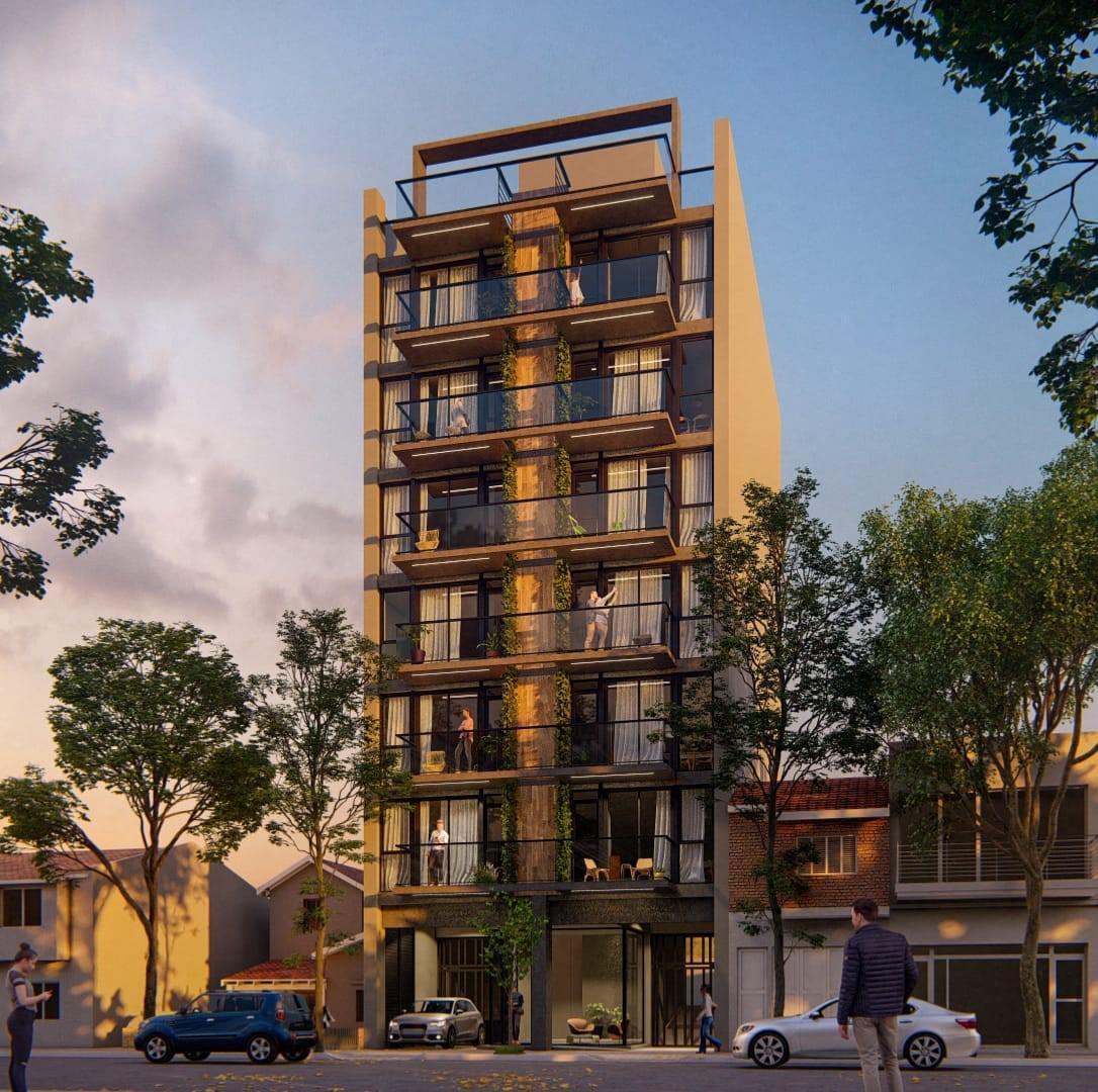 Depto 3 amb, 89m² con cochera — Chauvín