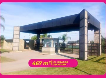 Terreno · 467m² · Las Decoud Venden Lote en Country El Mirador | Los Nogales