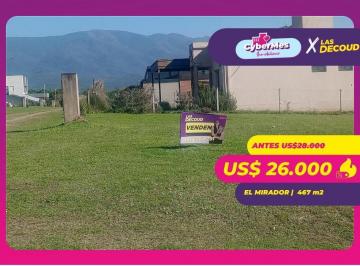 Terreno · 467m² · Las Decoud Venden Lote en Country El Mirador | Los Nogales