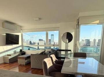 Departamento · 60m² · 2 Ambientes · 1 Cochera · 2 Ambientes en Alquiler Amoblado, Torres del Yacht. Piso Alto
