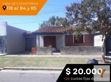 Casa · 135m² · 3 Ambientes · Casa en Venta - 2 Dorm. 1 Baño - 337 m² - Villa Elvira [financiada]