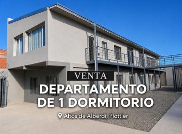 Departamento · 40m² · 2 Ambientes · 3 Cocheras · Departamentos de 1 Dorm. Altos de Alberdi, Plottier