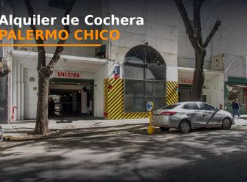 Garage , Palermo · Alquiler de Cochera – Palermo Chico | Av del Libertador