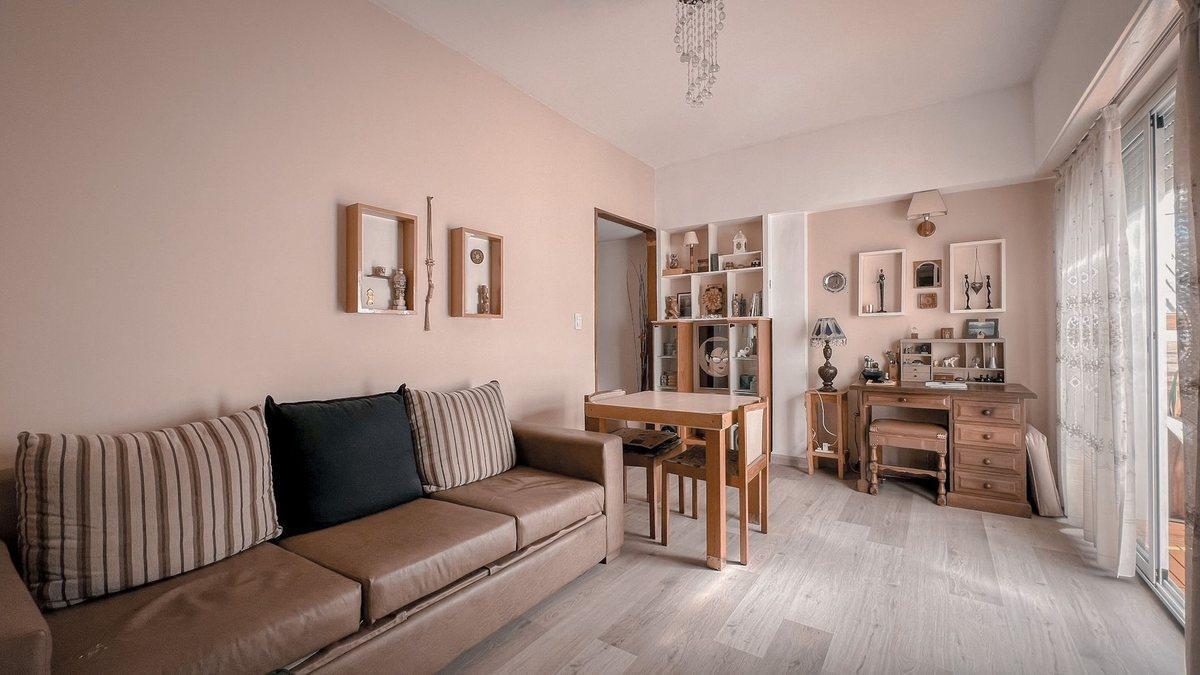 Depto 3 amb, 67.63m² con balcón y terraza — Arenales