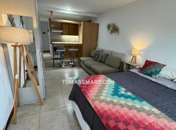 Departamento · 27m² · 1 Ambiente · 1 Cochera · Monoambiente Amoblado en Alquiler Permanente