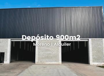 Depósito · 900m² · Alquiler Depósito de 900 m² en Moreno Cuartel V