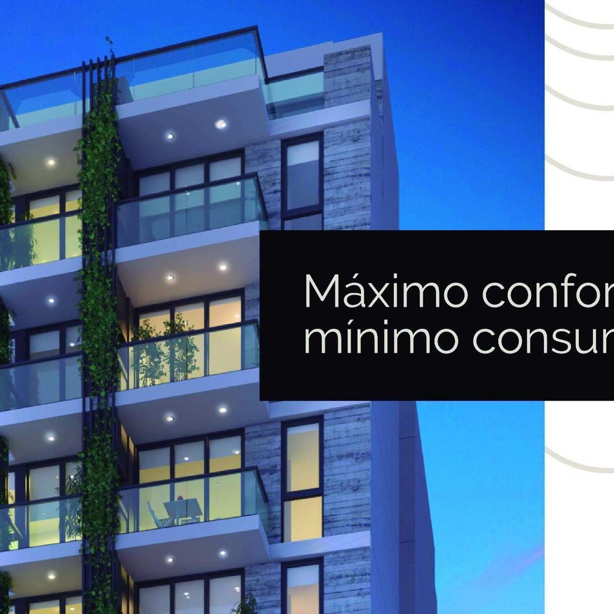 Depto en pozo 2 amb, 42m² en La Perla — Ascensor y calefacción