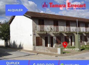Casa · 65m² · 3 Ambientes · Casa Dúplex en Alquiler en Bella Vista, San Miguel, G. B. a. Zona Norte
