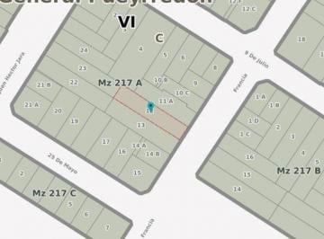 Terreno · 375m² · Lote 400 m² Apto Desarrollo, Barrio Don Bosco.