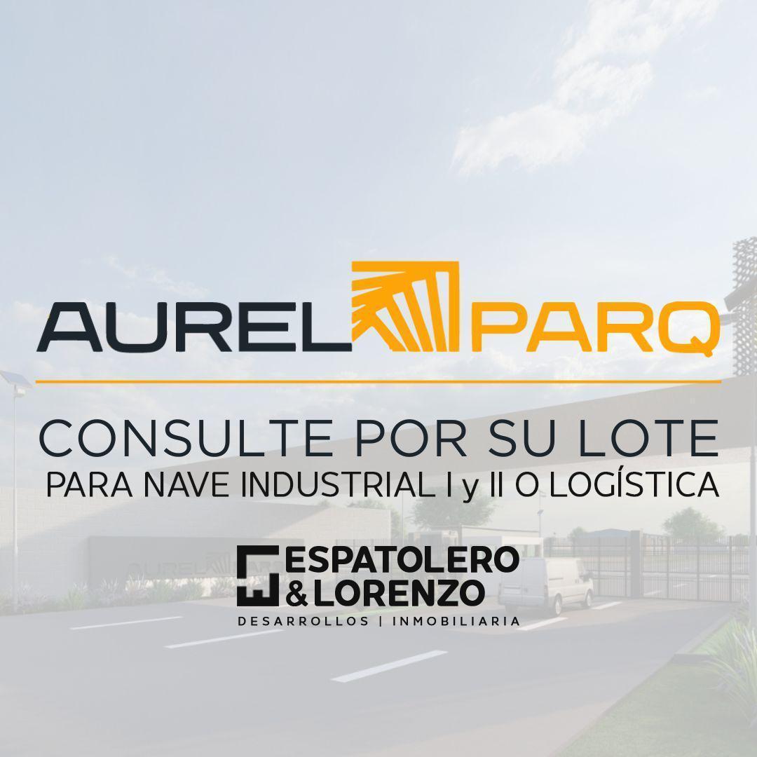Lote de 2560 m² en Aurel Parq, acceso exclusivo para tránsito pesado