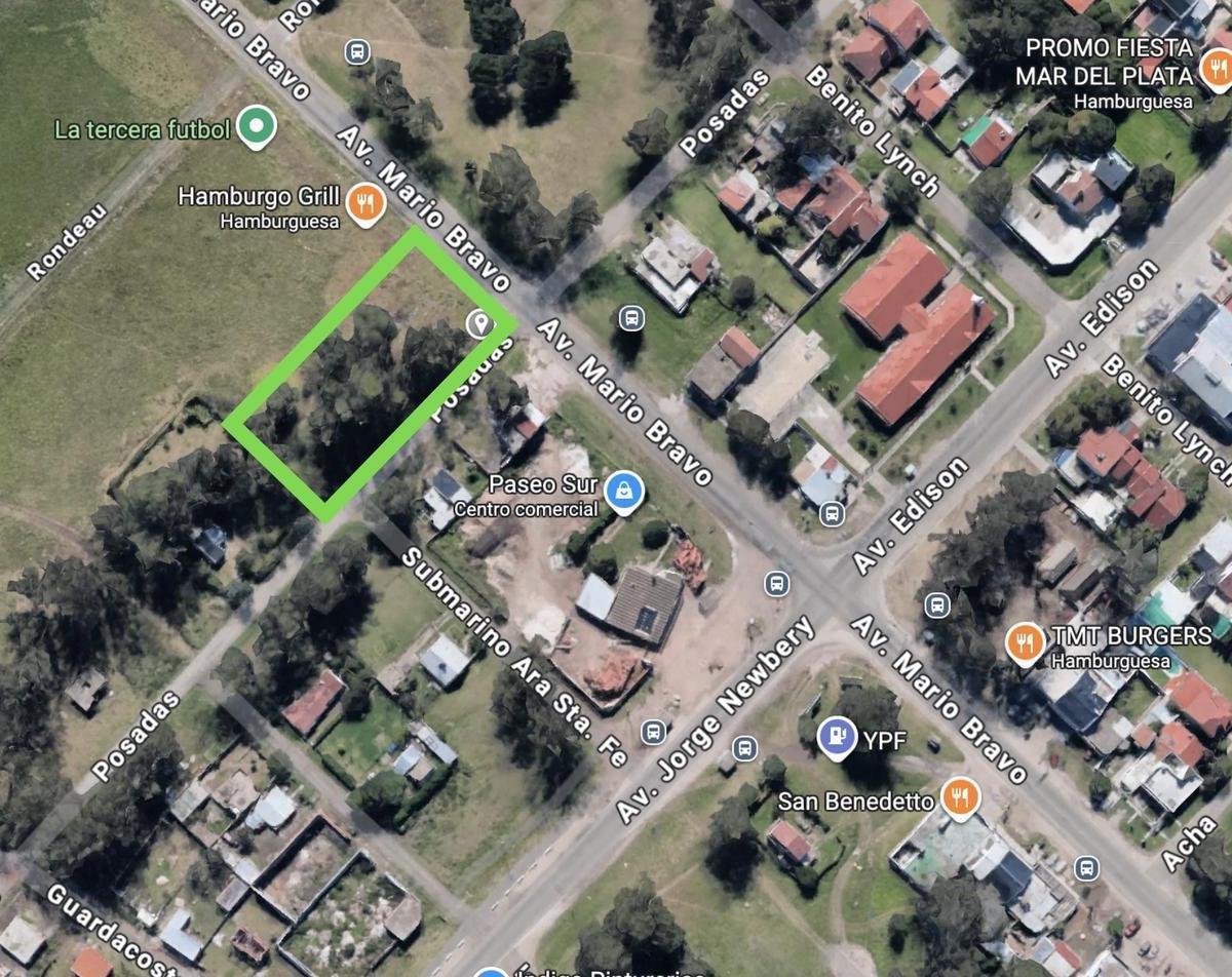 Terreno de 1832m² en Av. Mario Bravo y Posadas — Oportunidad de desarrollo