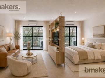 Departamento · 57m² · 2 Ambientes · Town House Boulevard - Las Cañitas - 2 Ambientes - Amenities - Apto Profesional