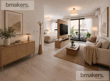 Departamento · 41m² · 2 Ambientes · Venta y Alquiler - a Estrenar - Las Cañitas - 2 Ambientes