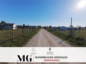 Terreno · 800m² · Lote Venta - San Vicente