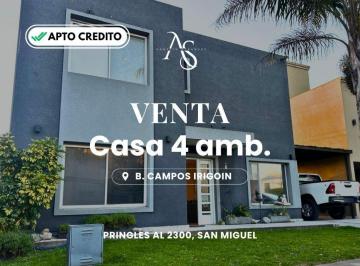 Casa · 140m² · 5 Ambientes · 2 Cocheras · Casa - San Miguel